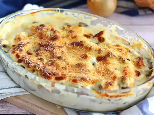 Receita Peixe gratinado fácil