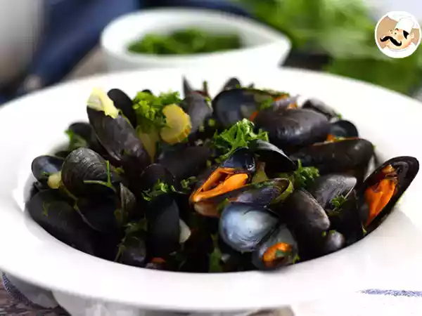 Receita Mexilhões à marinheira, receita petitchef
