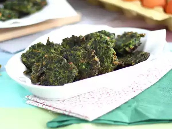 Receita Bolinhos de espinafre fácil