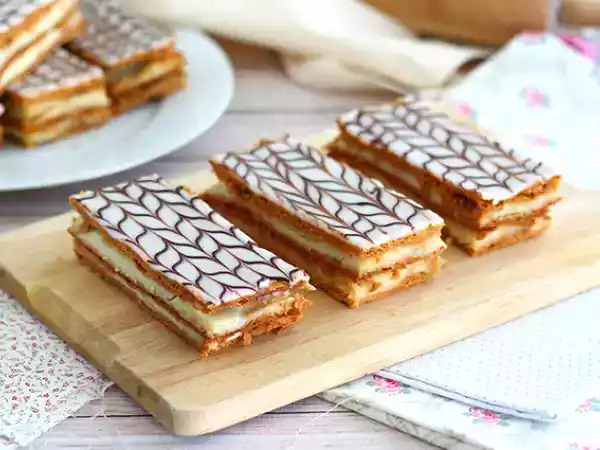 Receita Mil folhas, receita francesa