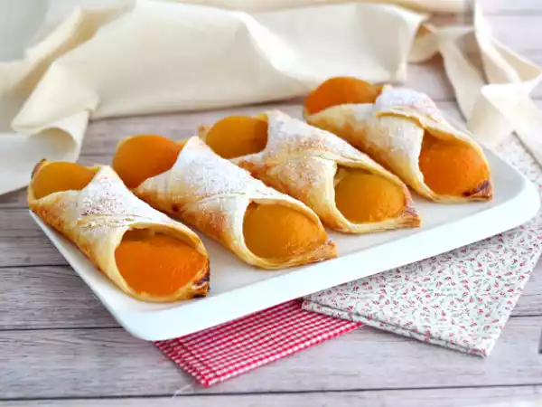 Receita Folhados de damasco, original oranais
