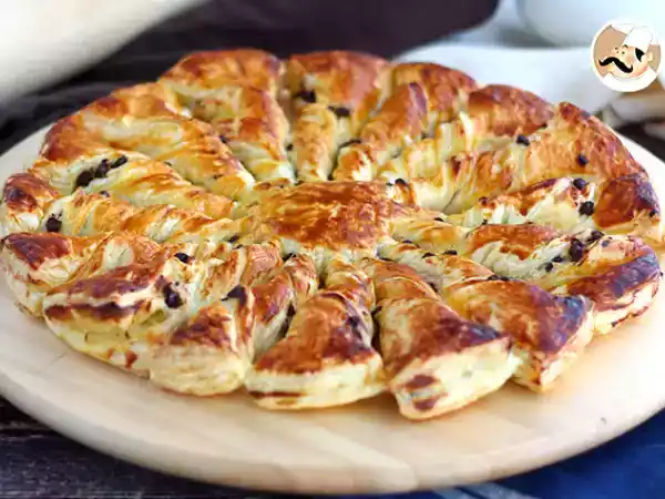 Receita Tarte sol de baunilha e chocolate