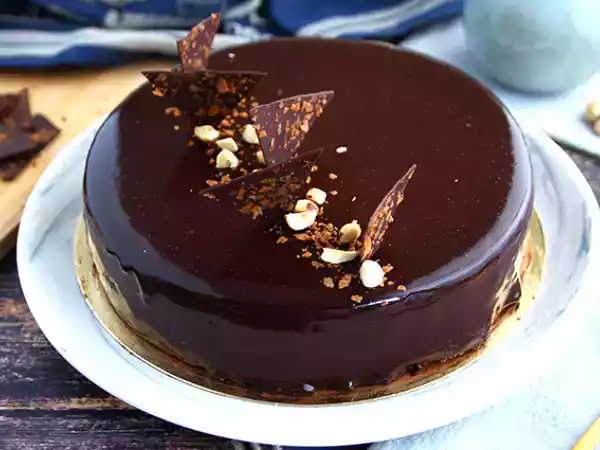 Receita Royal chocolate ou trianon (bolo espelhado)