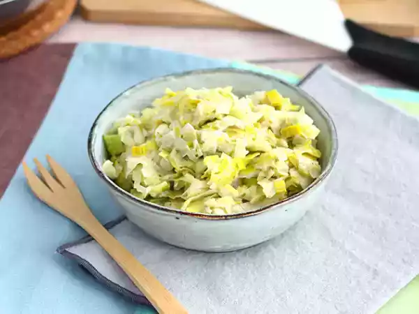 Receita Alho -francês (alho-poró, alho- porro) cremoso
