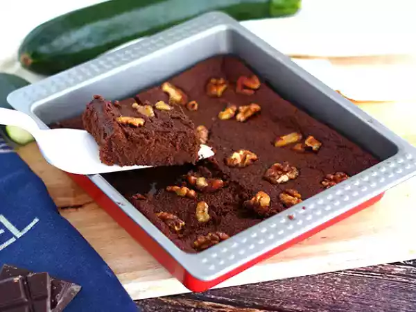 Receita Brownie de curgetes (abobrinhas)