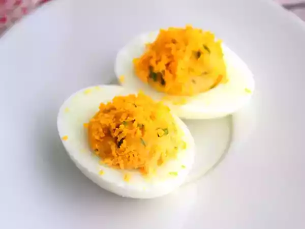 Receita Ovos mimosa