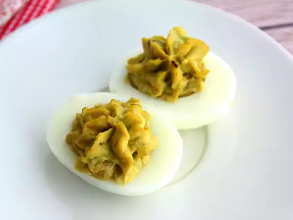 Receita Ovos mimosa, sabor abacate