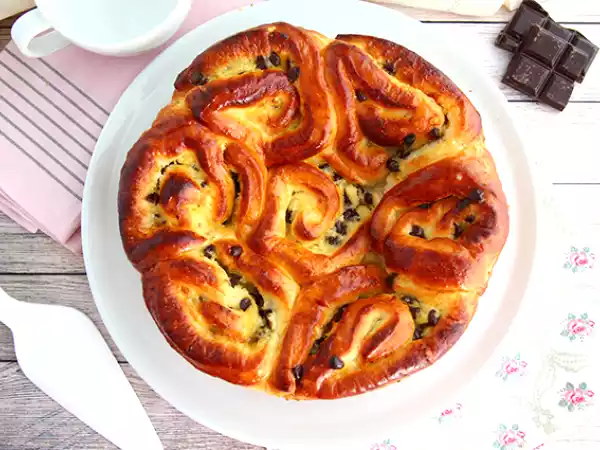 Receita Brioche chinês ou flor de brioche