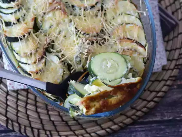 Receita Gratinado de curgetes (abobrinhas)