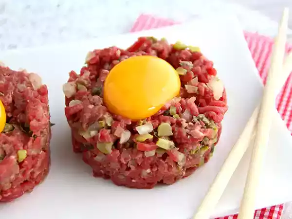 Receita Steak tartare (de carne)