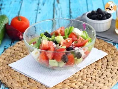 Receita Salada grega (ou horiatiki salata)