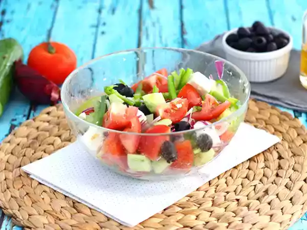 Receita Salada grega (ou horiatiki salata)