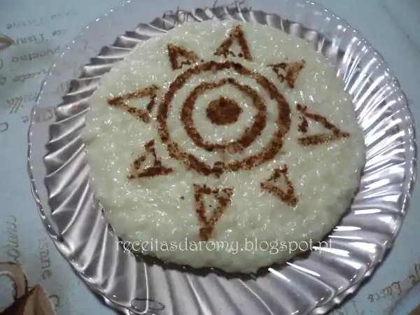 Receita Arroz doce (receita de família)