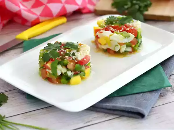 Receita Ceviche de bacalhau