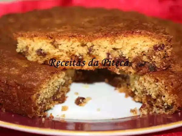 Receita Bolo de tâmaras e figos