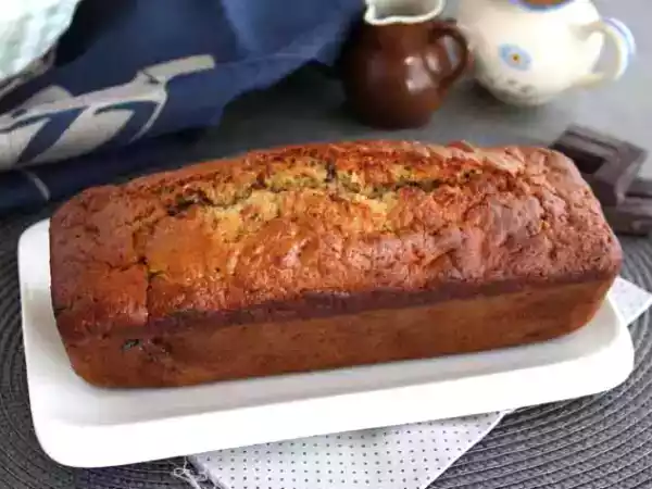 Receita Bolo de chocolate e banana