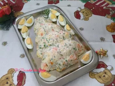 Receita Salada russa de natal
