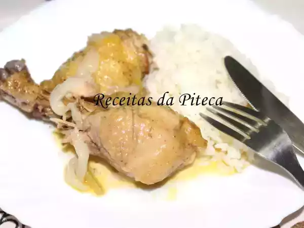 Receita Frango da púcara no tacho de pressão