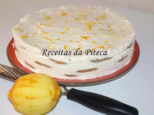 Receita O meu bolo de bolacha com limão e chocolate branco