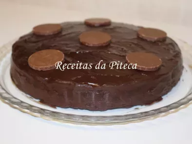 Receita Sachertorte (bolo de chocolate típico de áustria)