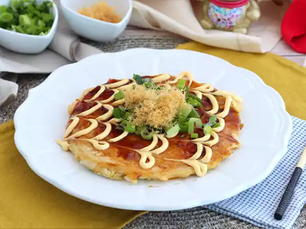 Receita Okonomiyaki - omelete japonesa
