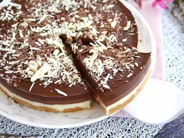 Receita Bolo mousse 3 chocolates