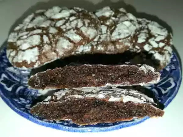 Receita Crinkles ou cookies craquelados