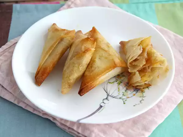 Receita Chamuça de maçã e canela (versão doce)