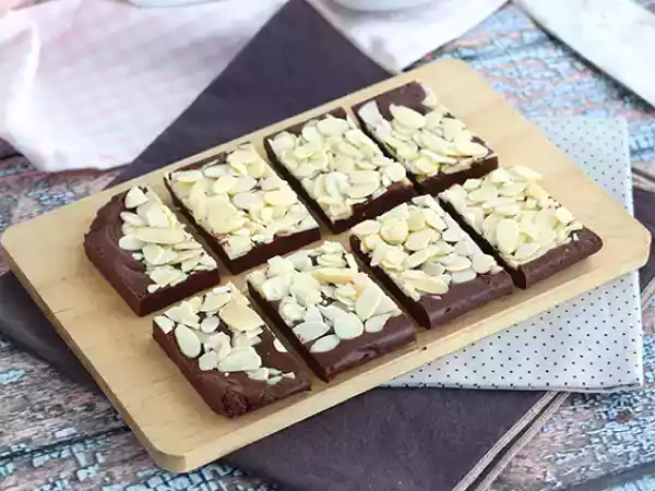 Receita Fudge de amendoim, versão vegano