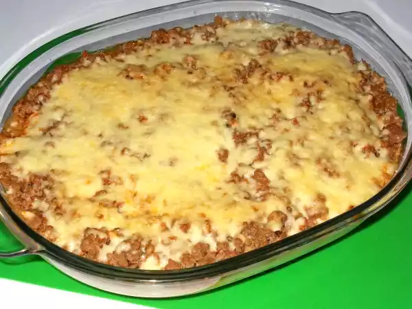 Receita Carne picada gratinada