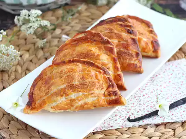 Receita Folhados de maçã individuais