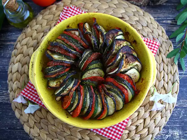 Receita Tian provençal (de legumes)