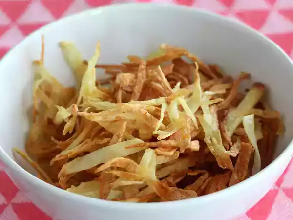 Receita Batata palha (no forno)