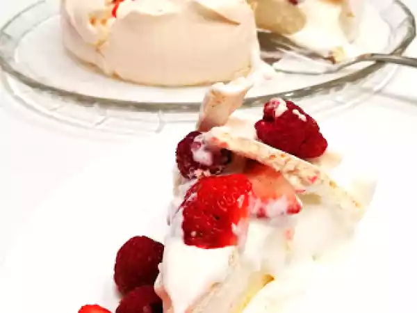 Receita Pavlova com frutos vermelhos ii