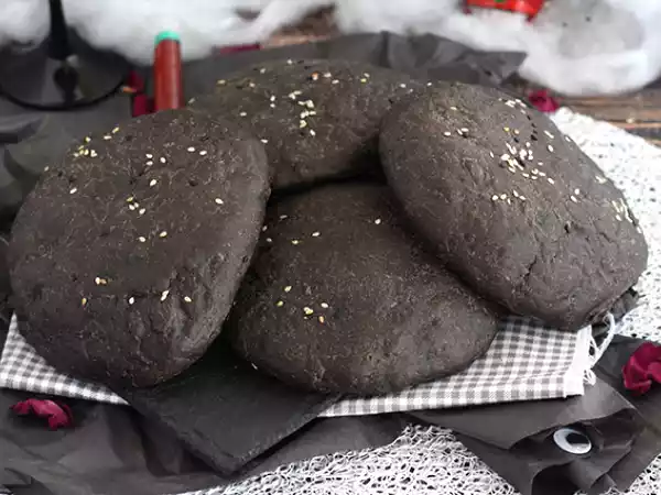 Receita Pão preto