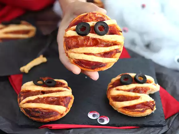 Receita Múmias folhadas
