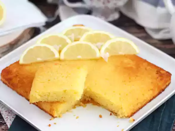 Receita Bolo de limão com raspas