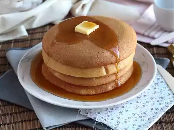Receita Panquecas japonesas