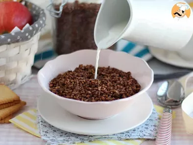 Receita Cereais de arroz tufado de chocolate (choco krispies/coco pops)