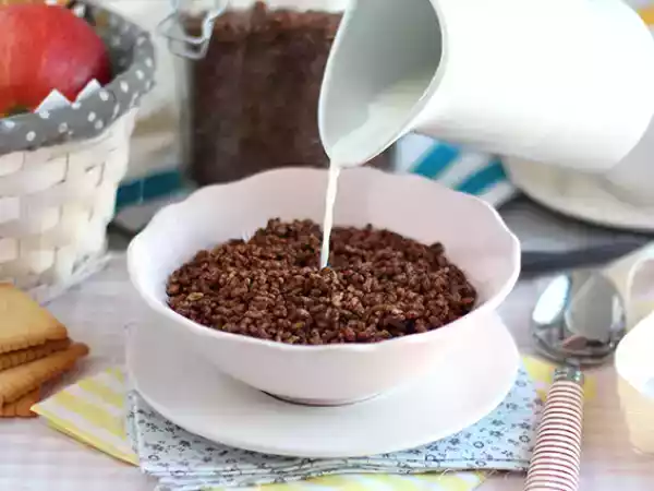 Receita Cereais de arroz tufado de chocolate (choco krispies/coco pops)