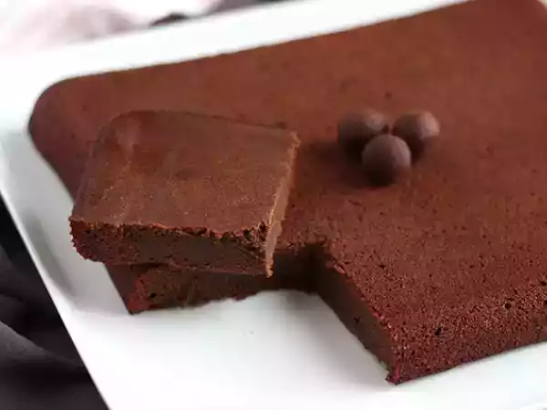 Receita Brownie sem manteiga