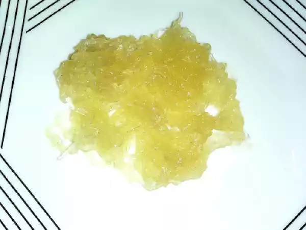 Receita Doce de gila (chila) - usando faca na preparação