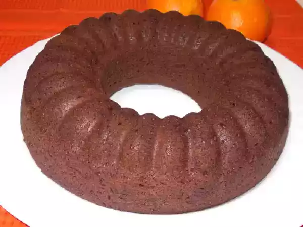 Receita Bolo de cacau e laranja