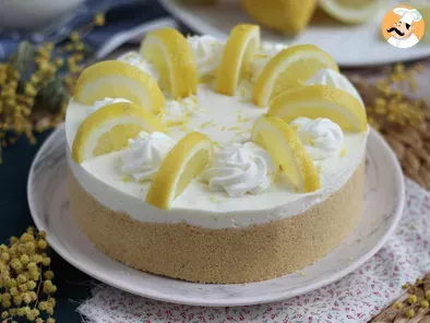 Cheesecake de limão (sem ir ao forno)
