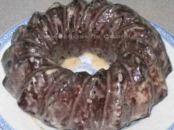 Receita Bolo de alfarroba