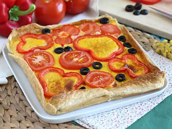 Receita Quiche de cenoura primavera