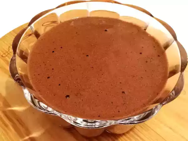 Receita Mousse de chocolate e café caseirinha