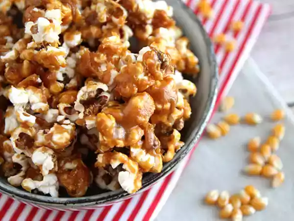 Receita Como fazer pipoca doce?