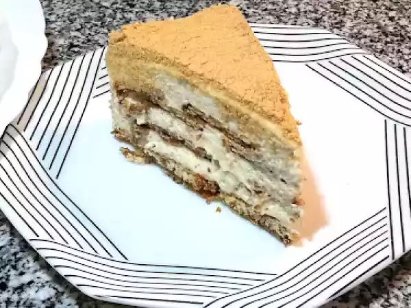 Receita Bolo de bolacha (sem manteiga)