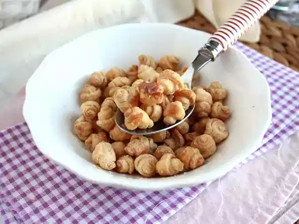 Receita Cereais mini croissant